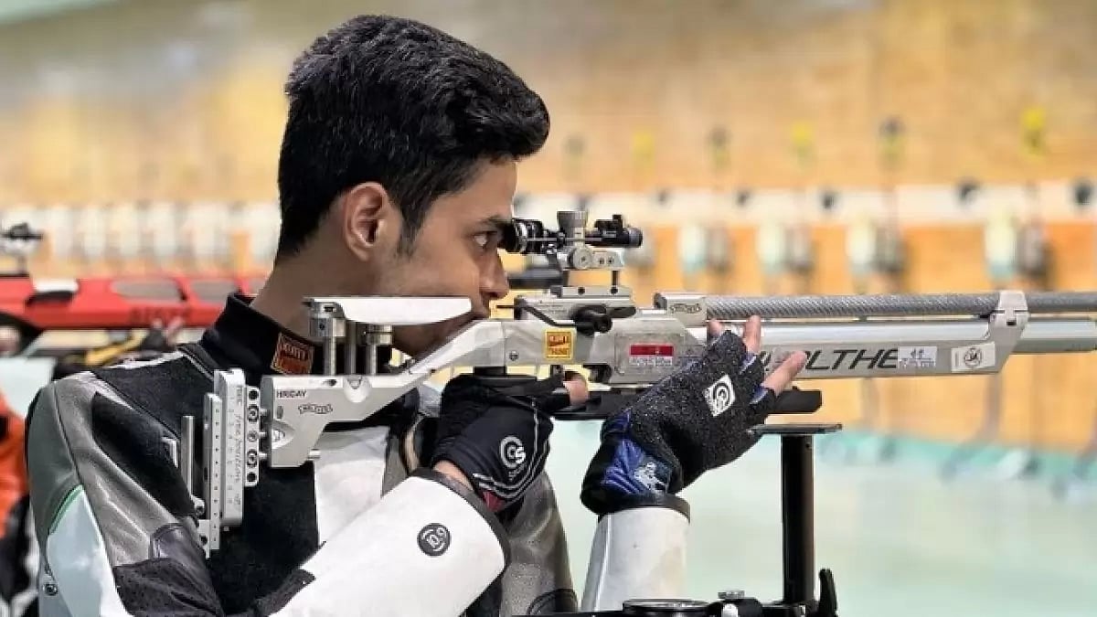 Indian shooter Hriday Hazarika