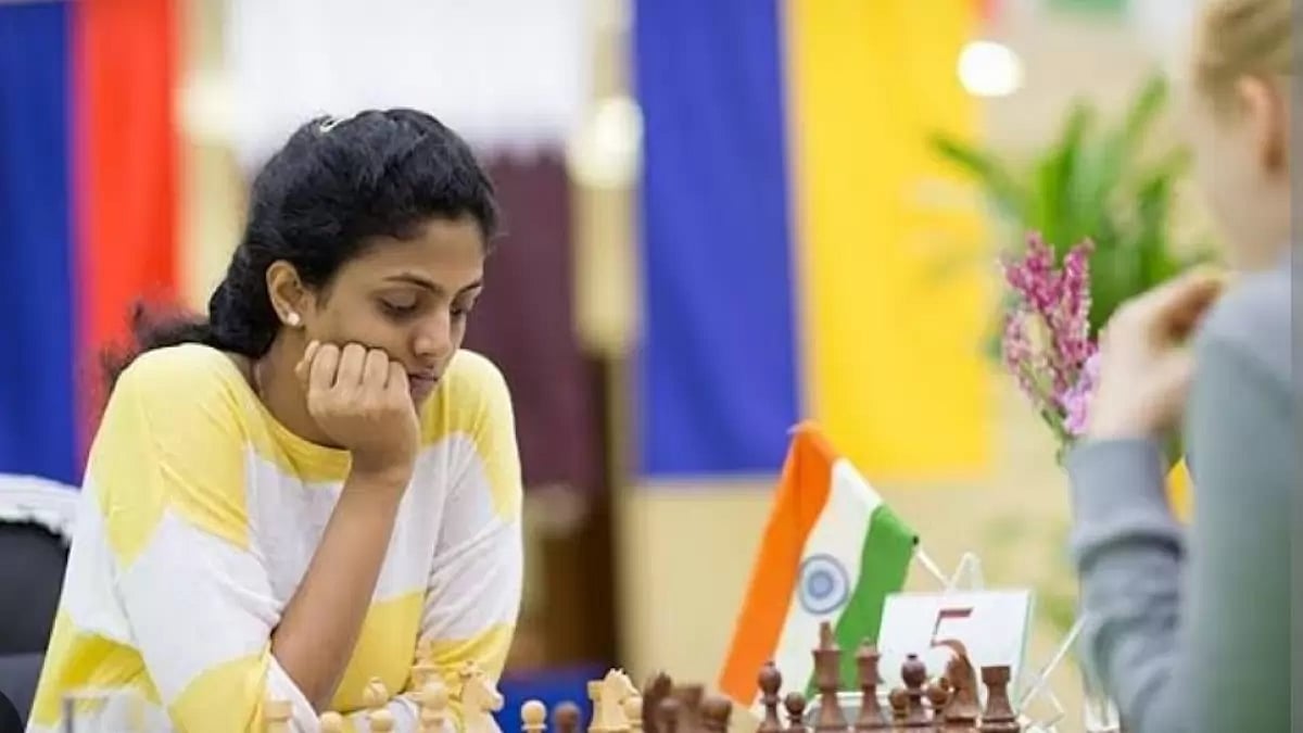 D Harika finished runner-up at women's speed chess tournament 2023