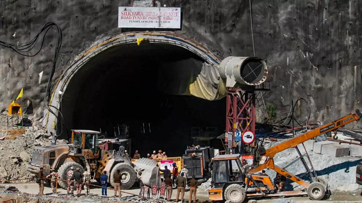 Rescue operation underway in Uttarkashi