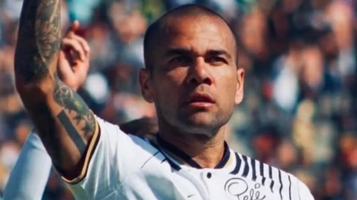 Brazilian football player Dani Alves