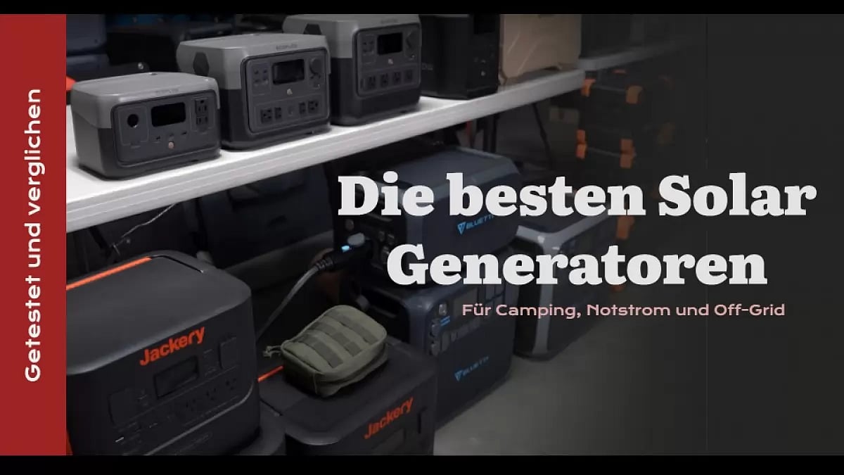Solargenerator Test