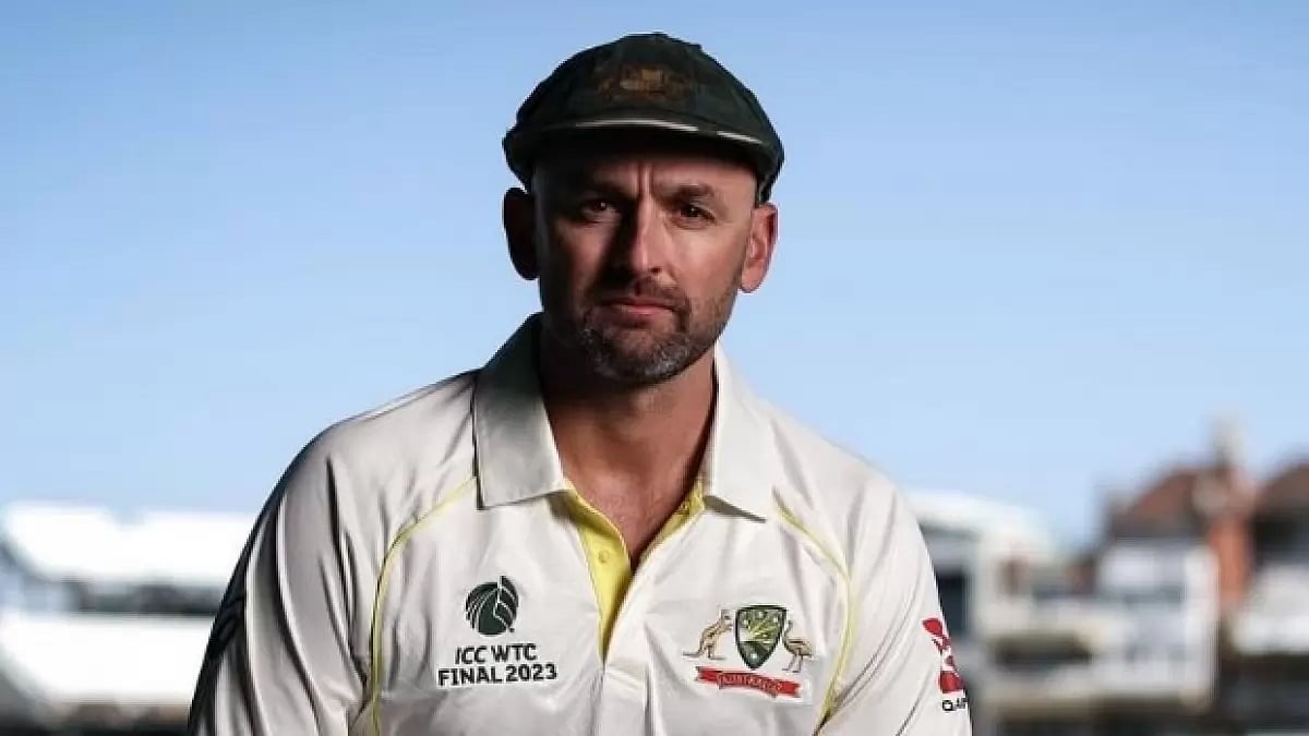 File image of Nathan Lyon
