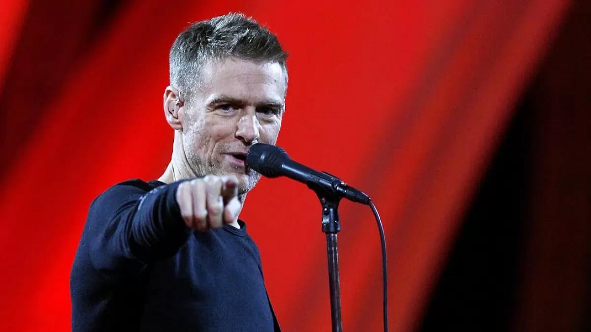 Singer Bryan Adams