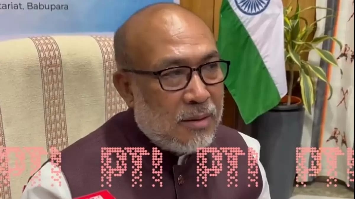 Manipur CM N Biren Singh