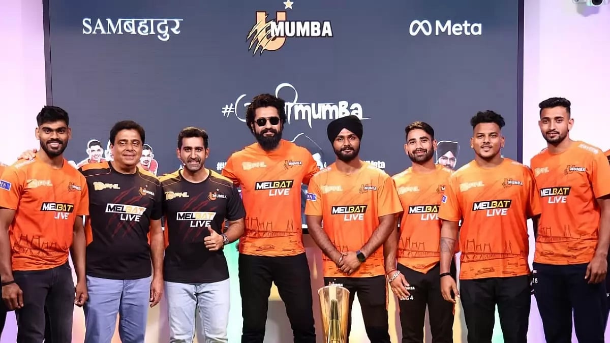 U Mumba players during the team event