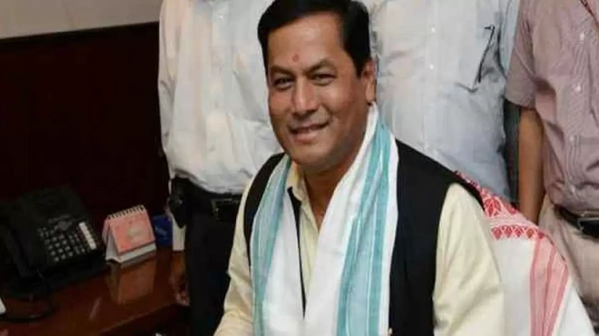 Union minister Sarbananda Sonowal