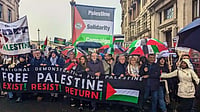 How Cornered Jeremy Corbyn Infused New Energy In Anti-War Protests In UK Jeremy Corbyn at a pro-Palestine gathering in UK
