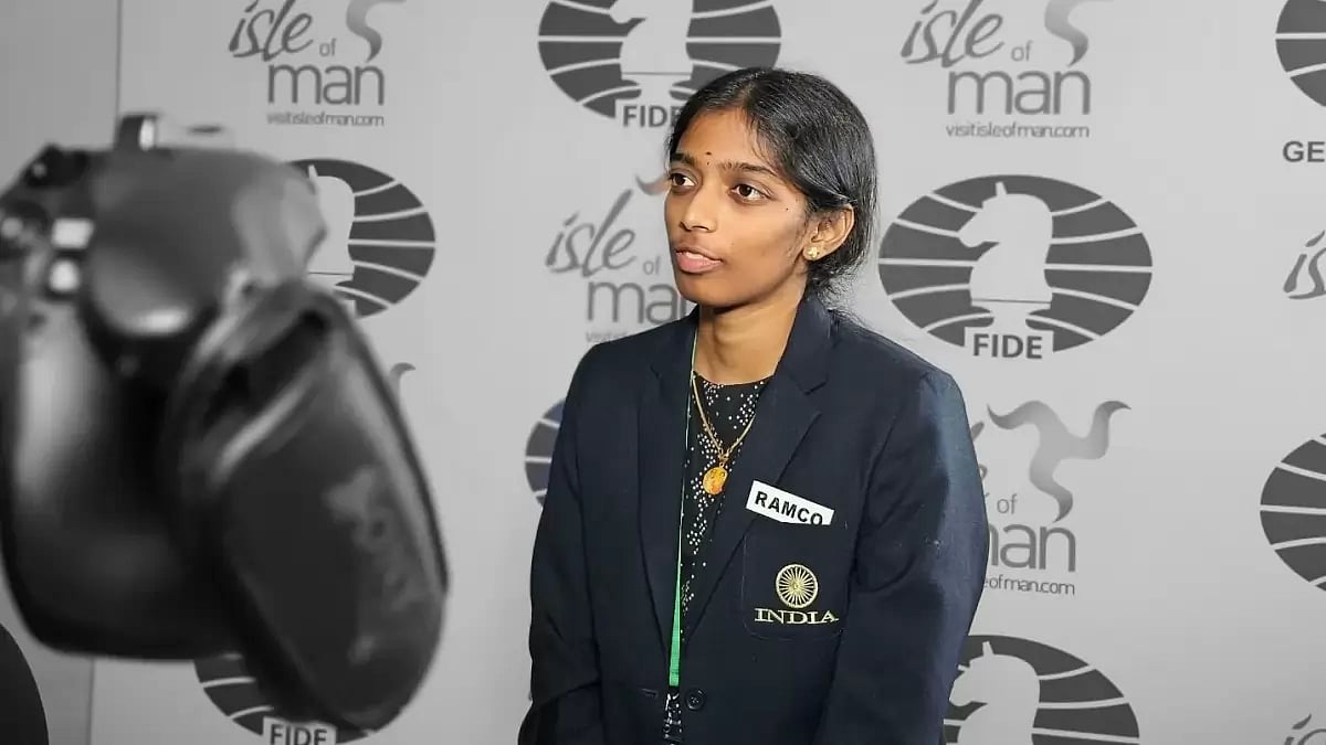 India's 84th Grandmaster Vaishali Rameshbabu. 