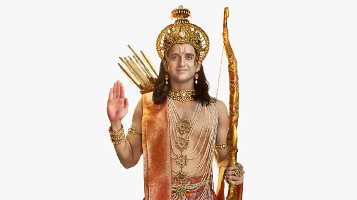 Actor Sujay Reu as Lord Rama