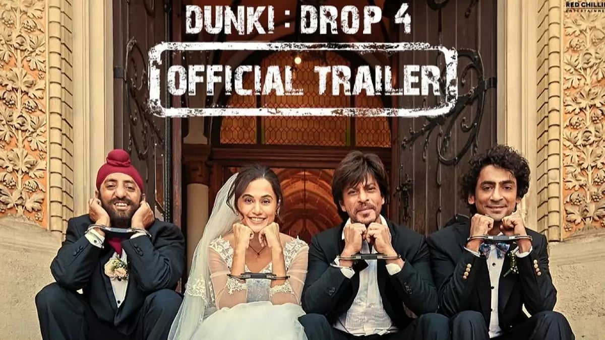 Dunki trailer