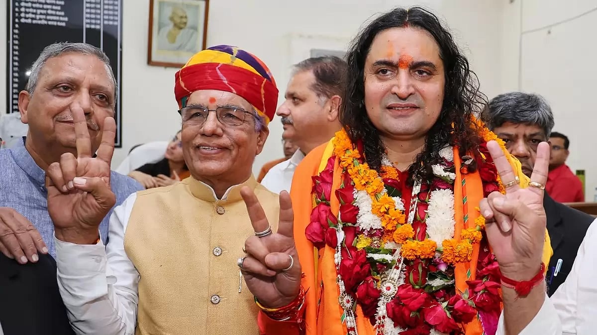 Bharatiya Janata Party (BJP) MLA Balmukund Acharya