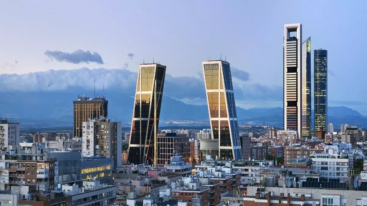 The skyline of Madrid; © JOSE BAREA 