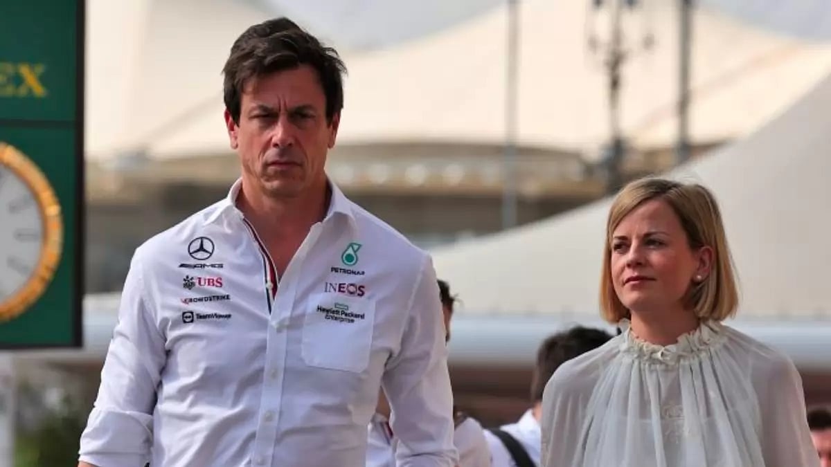 Toto Wolff and Susie Wolff