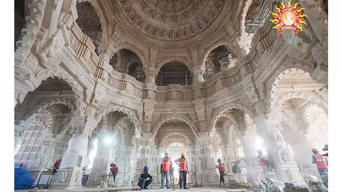 Shri Ram Janmabhoomi temple in Ayodhya