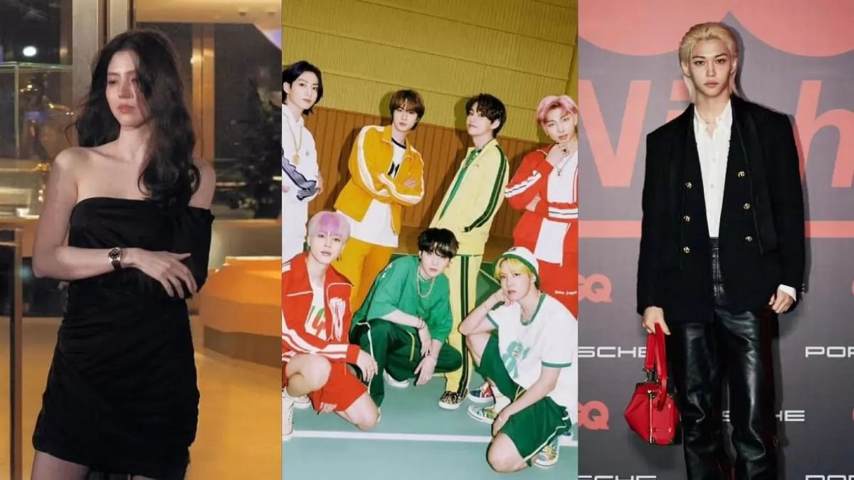 Han So-hee, BTS, Felix