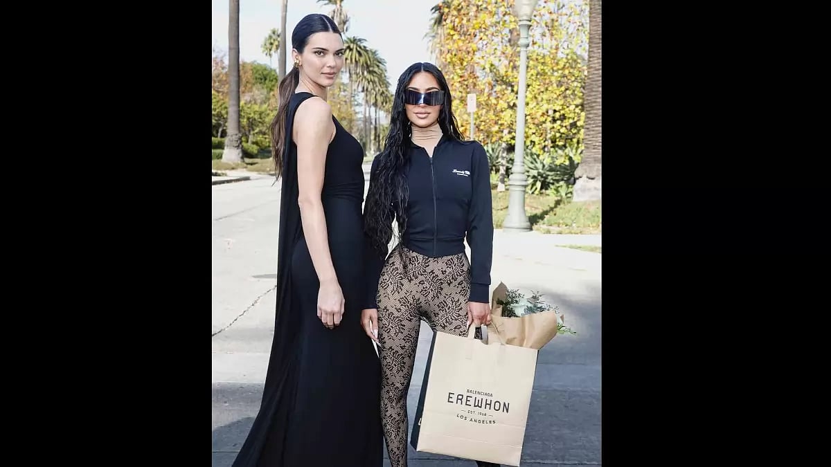 Kim Kardashian and Kendal Jenner