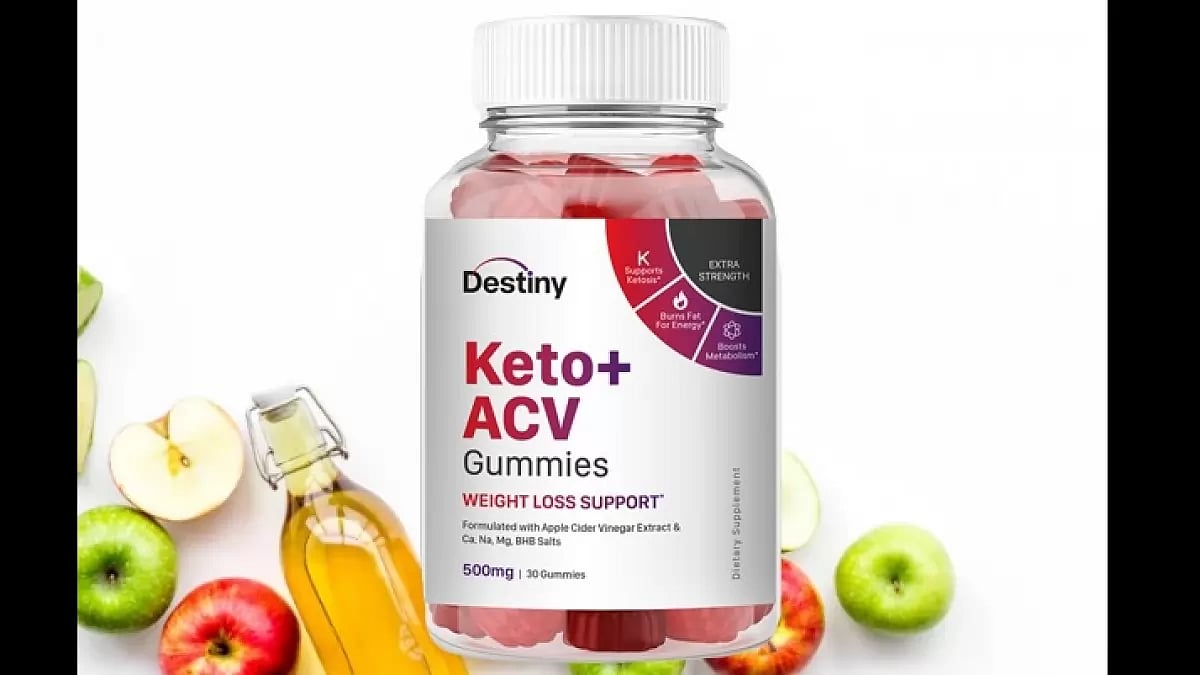 Destiny Keto ACV Gummies Reviews 