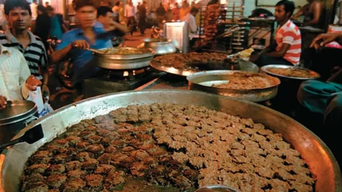 Kebabs at display at a shop in Uttar Pradesh's Lucknow. (Representative Image) - null