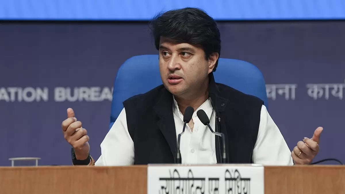 Jyotiraditya Scindia on congestion at airports