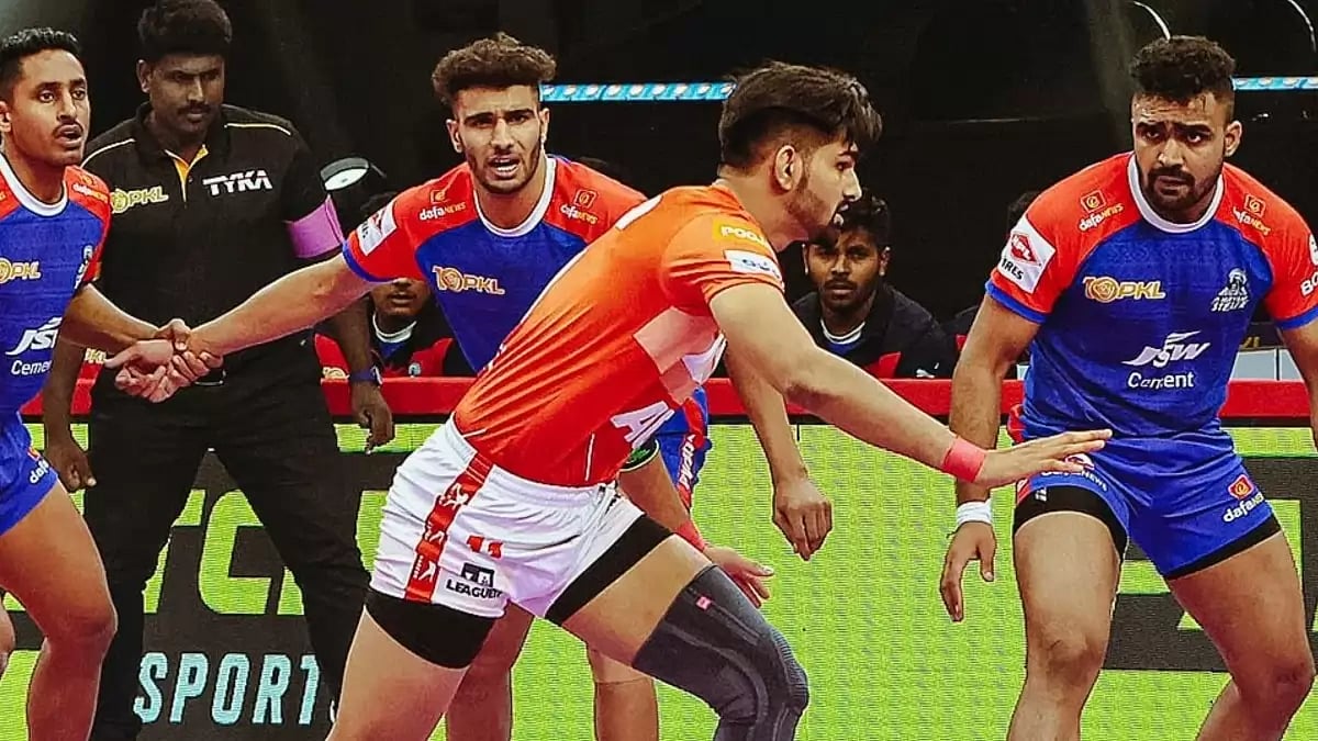 Pro Kabaddi League action