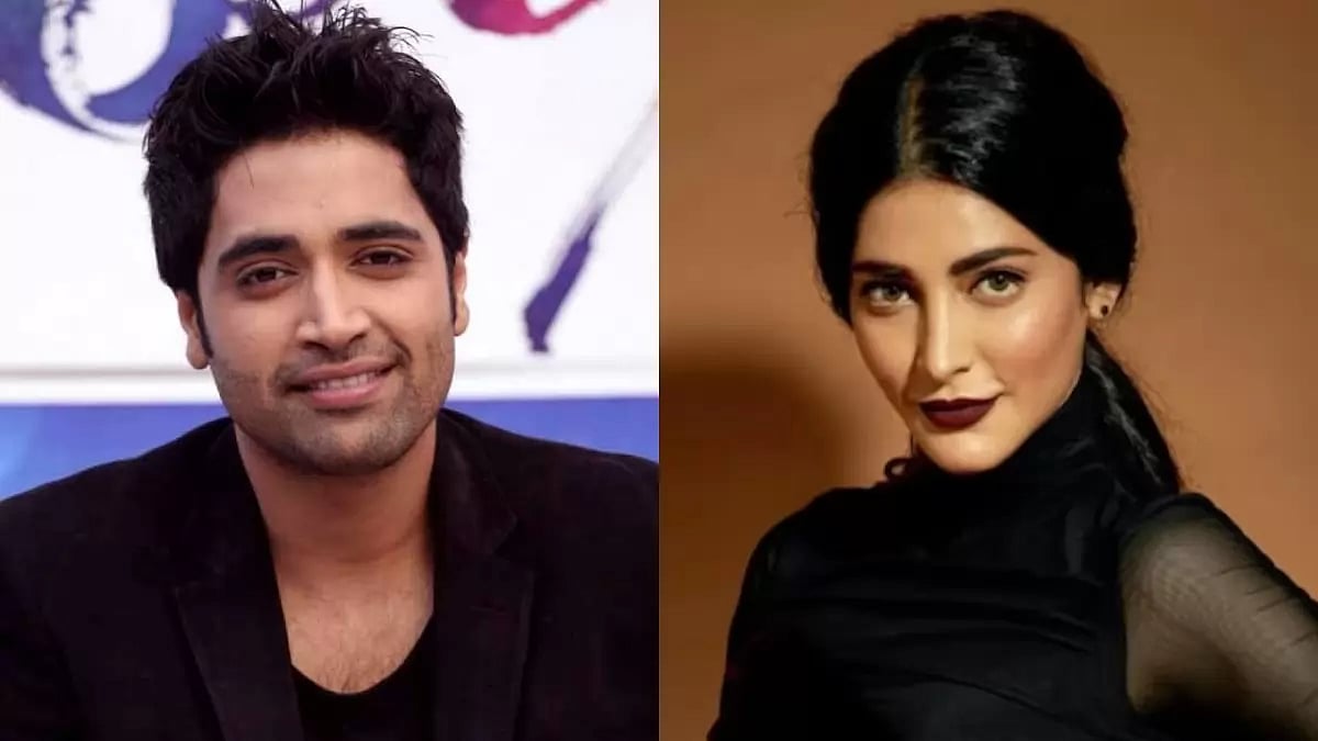 Actors Adivi Sesh and Shruti Haasan