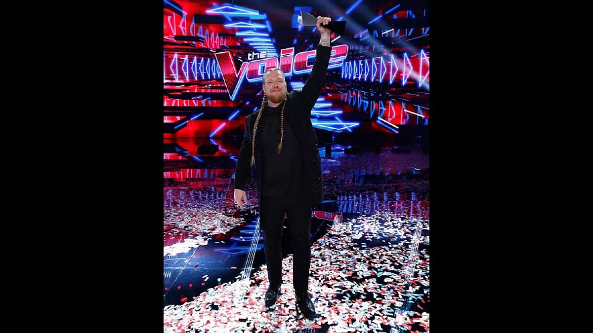 The Voice Season 24 winner Michael Huntley