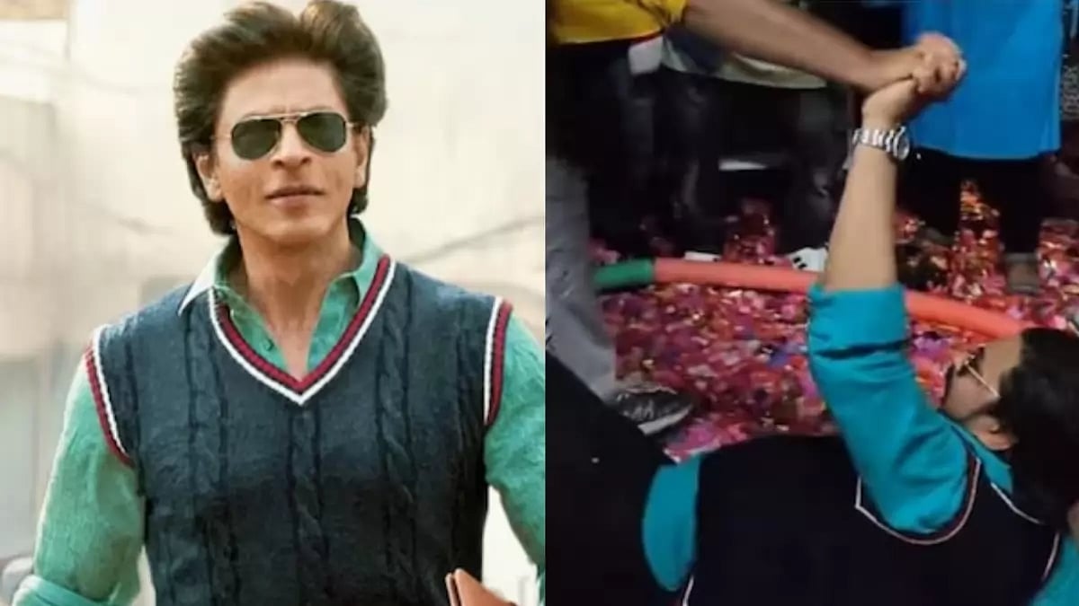 Shah Rukh Khan in 'Dunki; His Fan Dressed Like Him