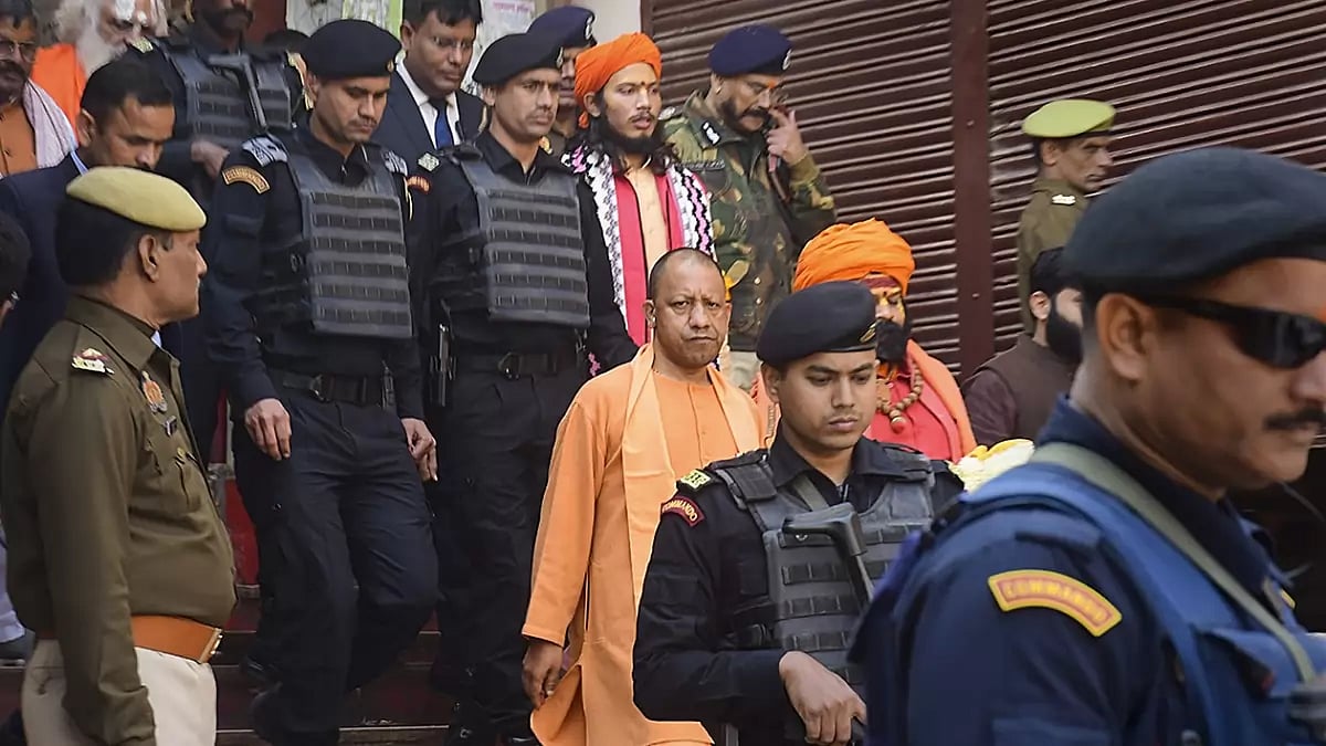 Yogi in Ayodhya