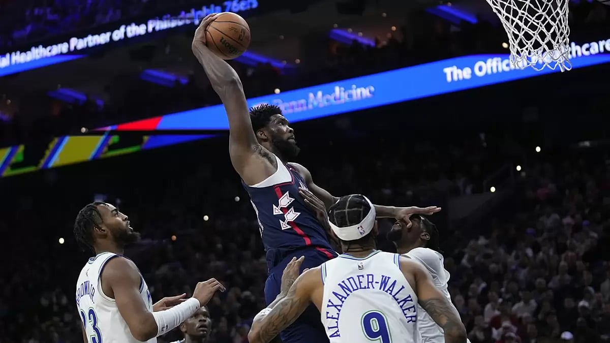NBA 2023-24: Philadelphia 76ers vs Minnesota Timberwolves
