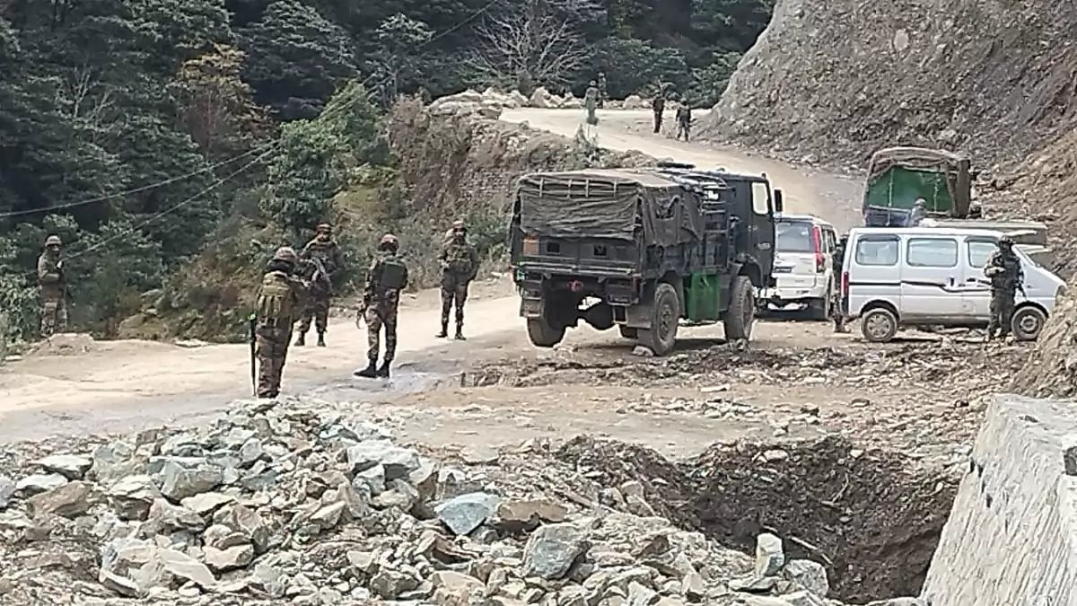Poonch district on high alert after terrorist ambush claims five army lives.