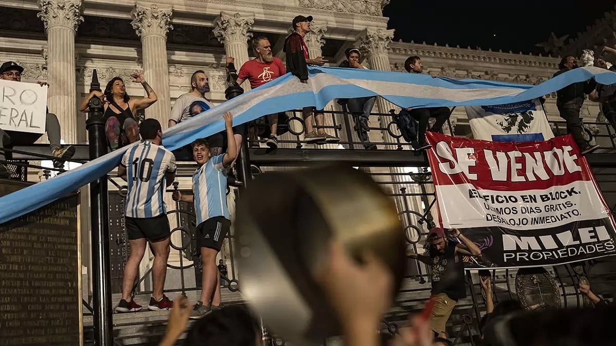 Argentina Milei Protests