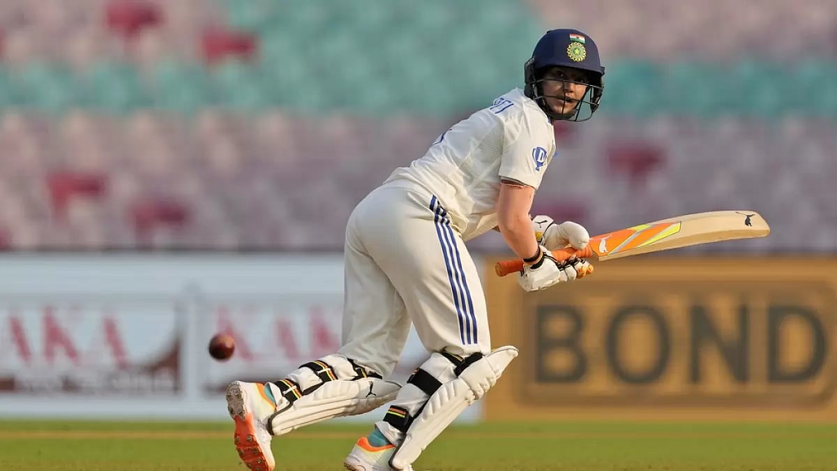 Deepti Sharma is unbeaten on 70 runs after Day 2 of the one-off Test match against Australia at Wankhede Stadium in Mumbai