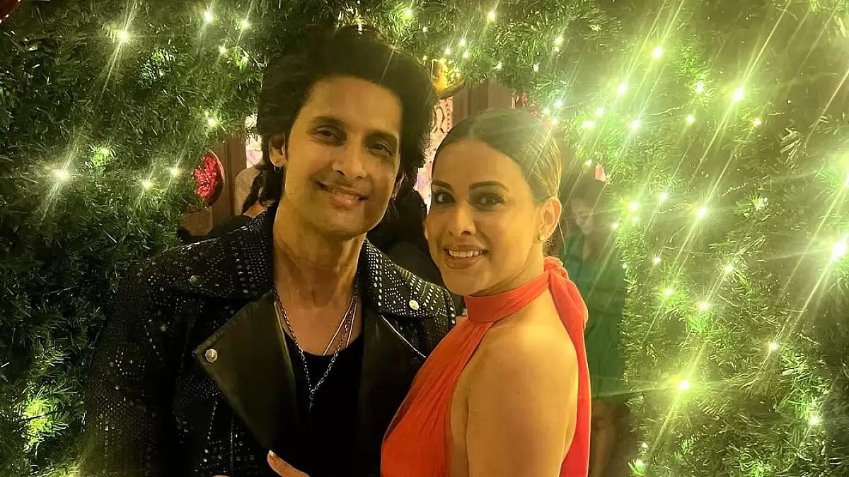 Actors Nia Sharma and Ravi Dubey