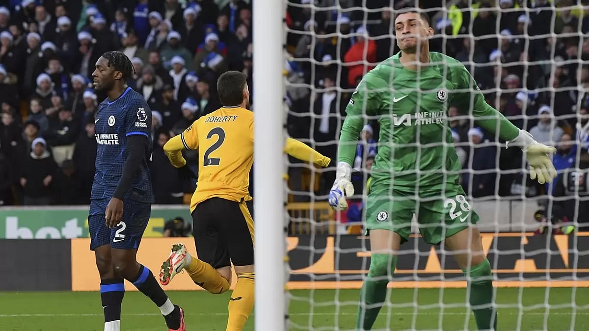 English Premier League 2023-24: Wasteful Chelsea Lose 1-2 To Wolves In Christmas Eve Fixture - In Pics