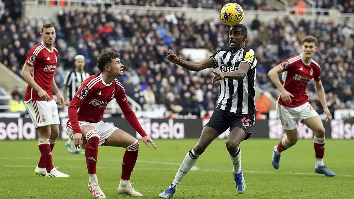 English Premier League 2023-24: Newcastle United vs Nottingham Forest