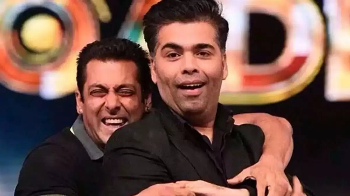 Salman Khan and Karan Johar
