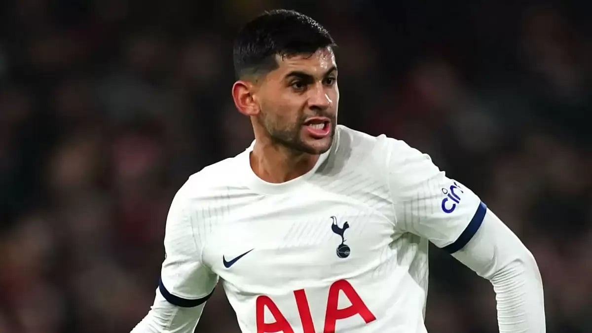 Spurs' Argentine defender Cristian Romero