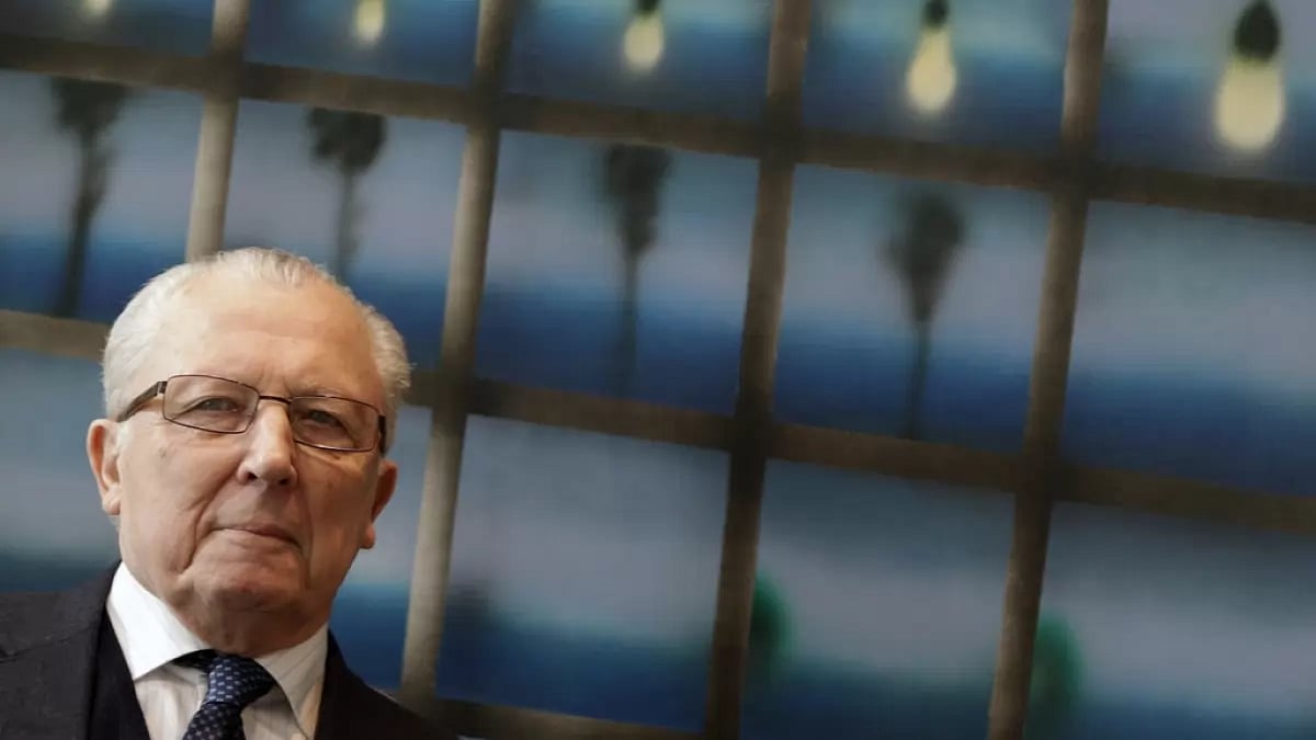 Former European Commission President Jacques Delors