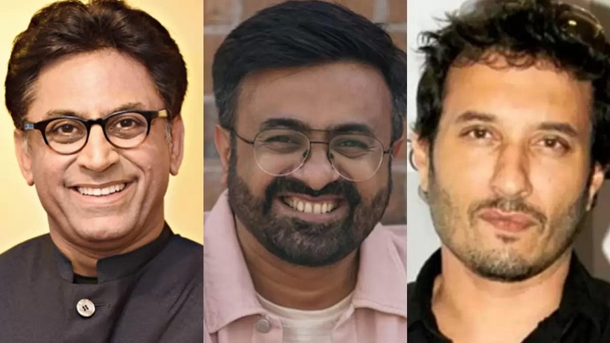 Ram Madhvani, Homi Adajania and Sandeep Modi 
