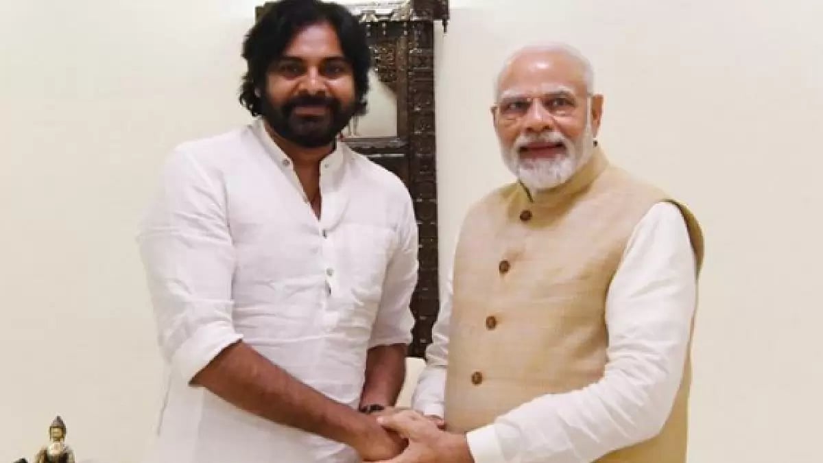 Pawan Kalyan, Narendra Modi - null
