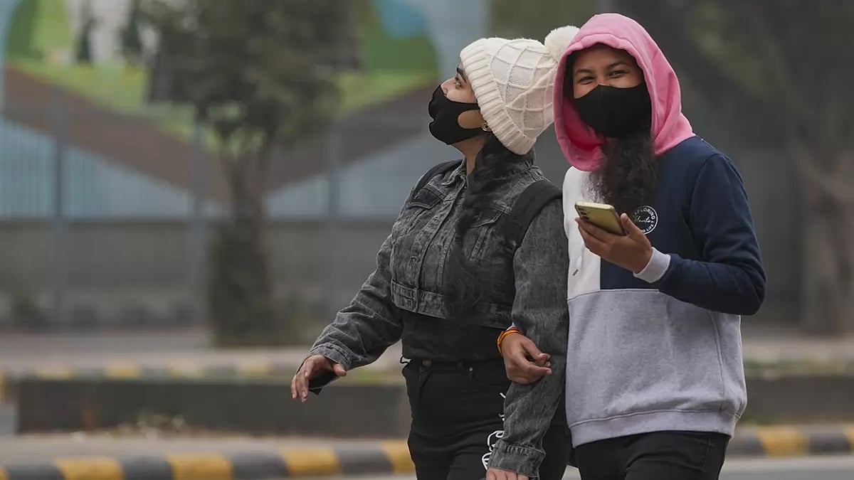 Cold day in Delhi