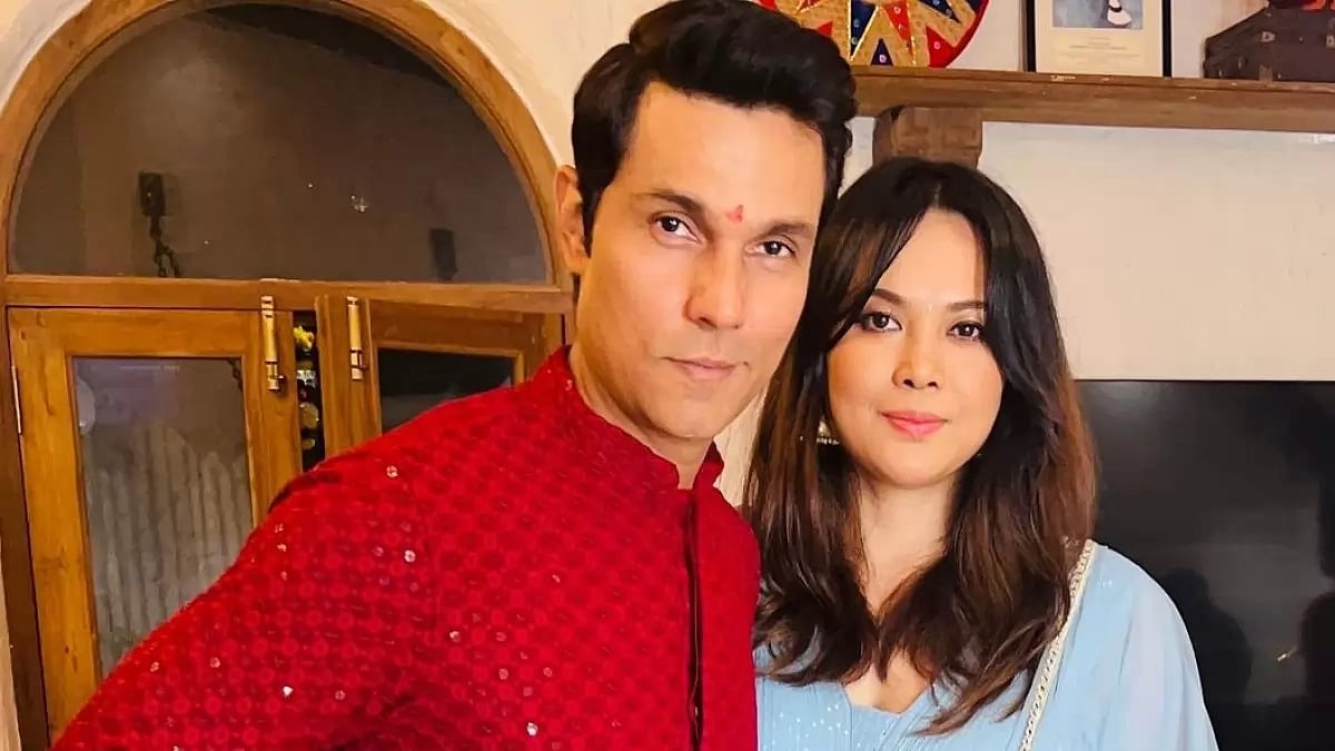 Randeep Hooda and Lin Laishram