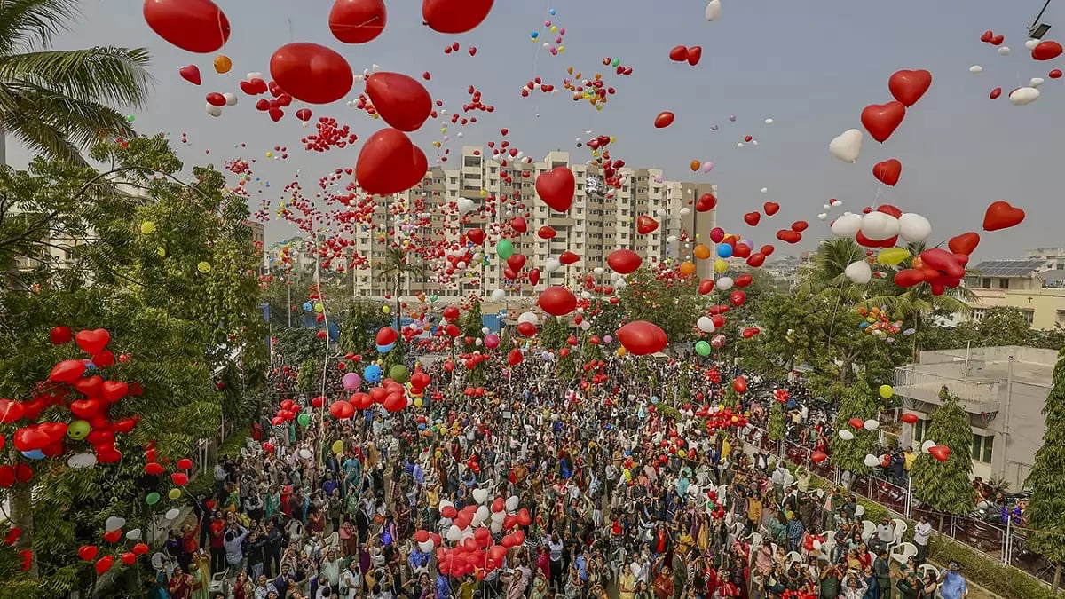 New Year 2024 celebrations in Ahmedabad