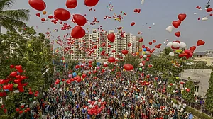 New Year 2024 celebrations in Ahmedabad