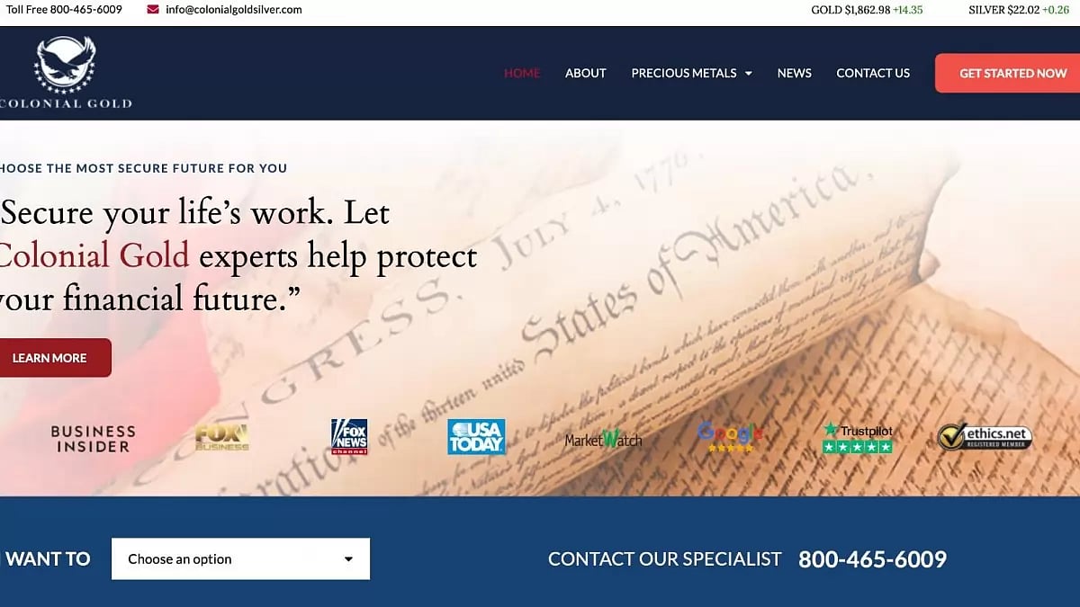 Colonial Metals Group Review