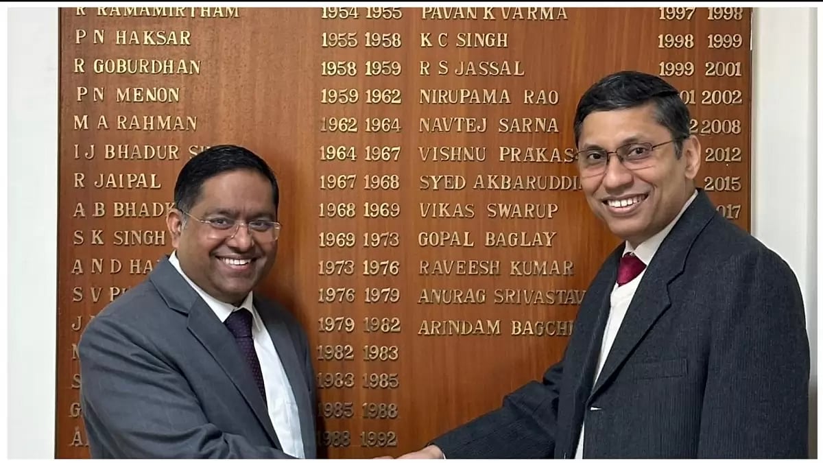 Randhir Jaiswal has replaced Arindam Bagchi as MEA spokesperson - null