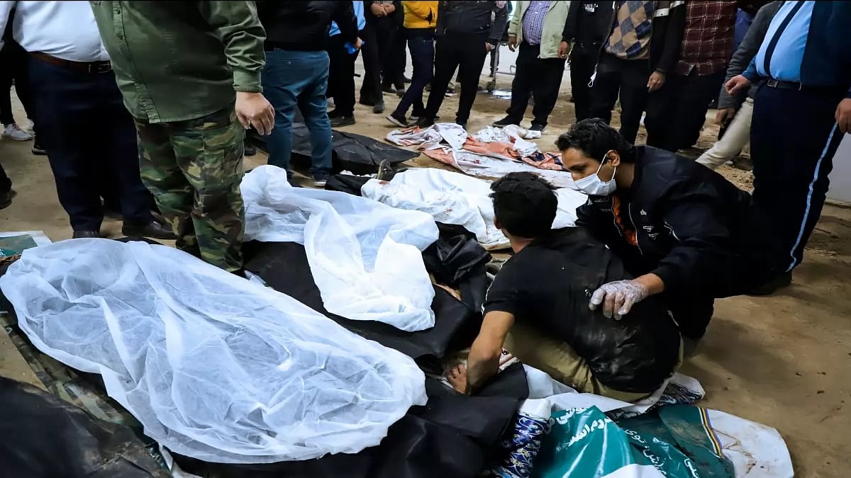 Over 100 people were killed in the blasts that shook Iran on Wednesday. 