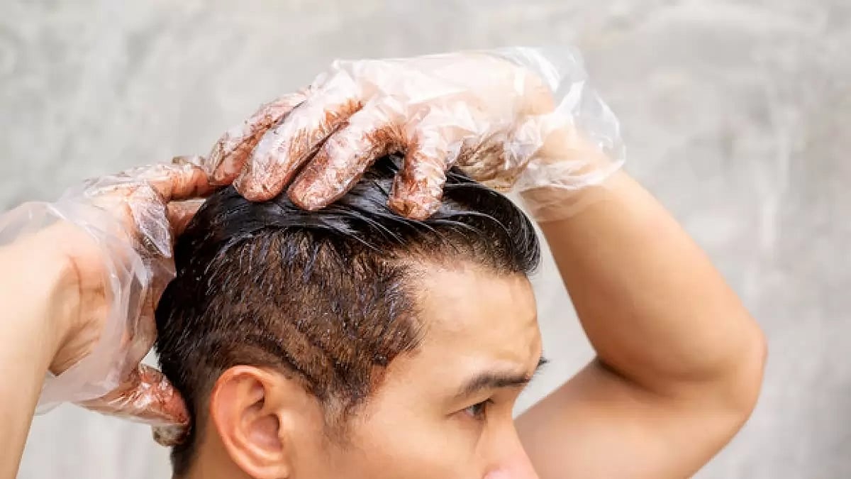 Hair colour for men
