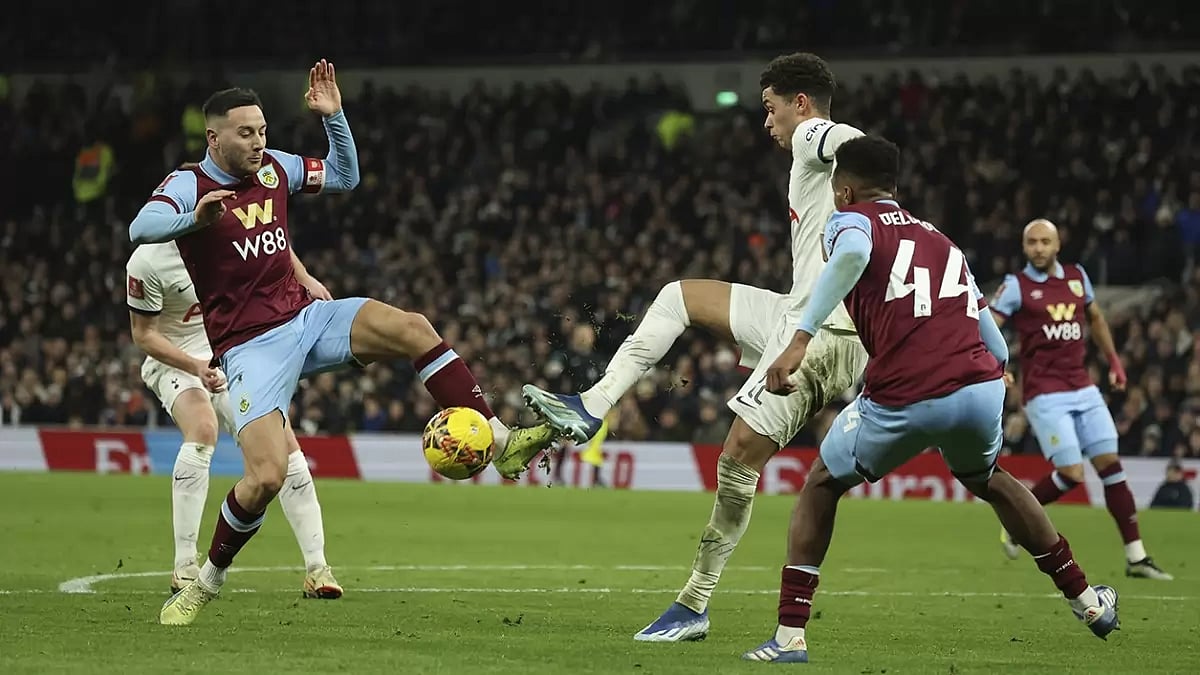 Britain Soccer FA Cup: Tottenham Hotspur vs Burnley