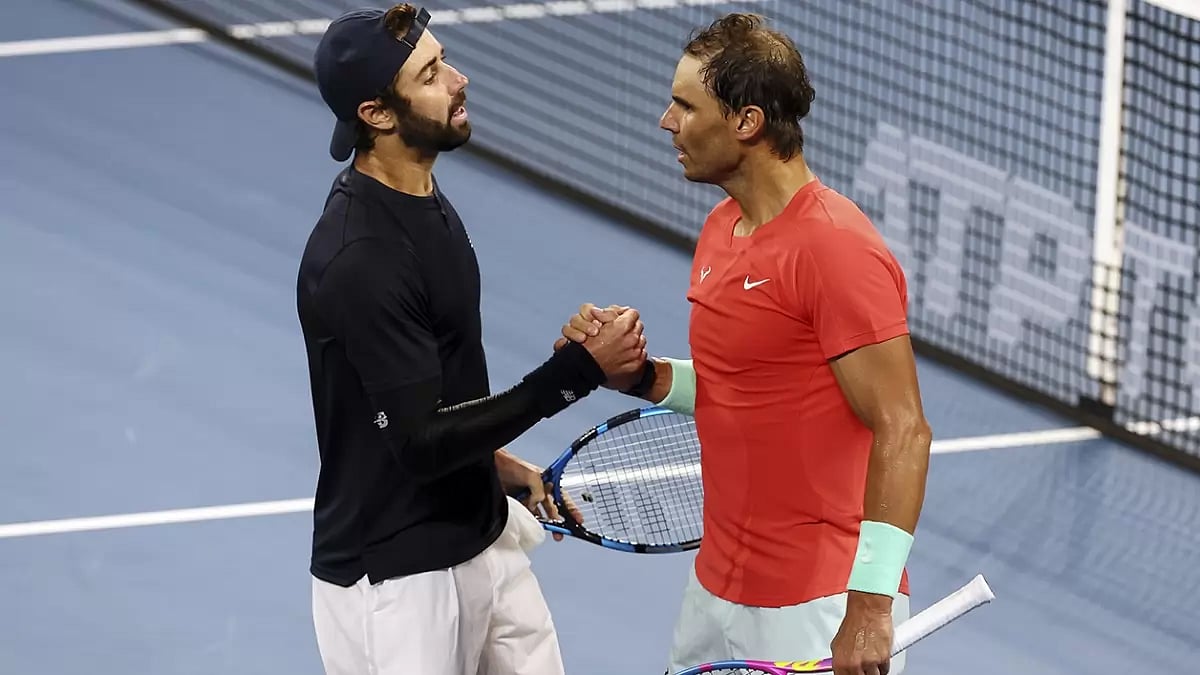 Brisbane International Tennis: Rafael Nadal vs Jordan Thompson